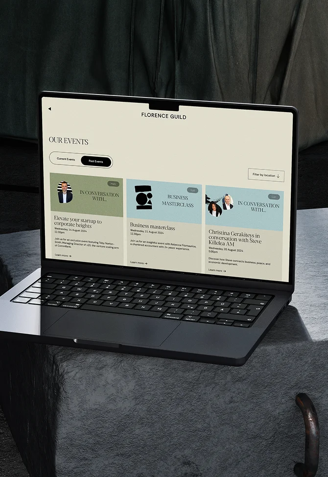 Florence Guild Web Design