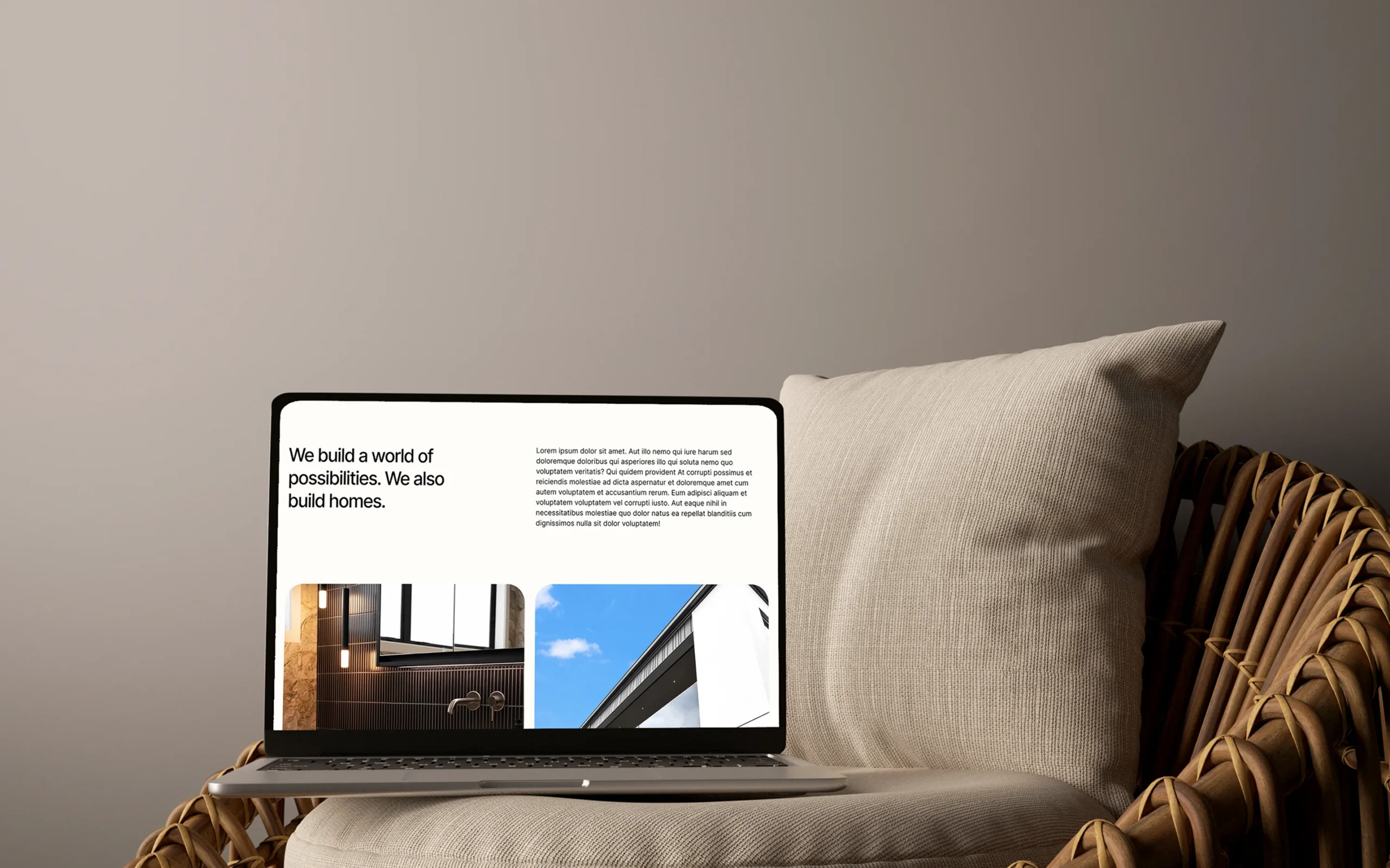 Commercial building and development website showcasing construction services, project experience, and professional capability.
