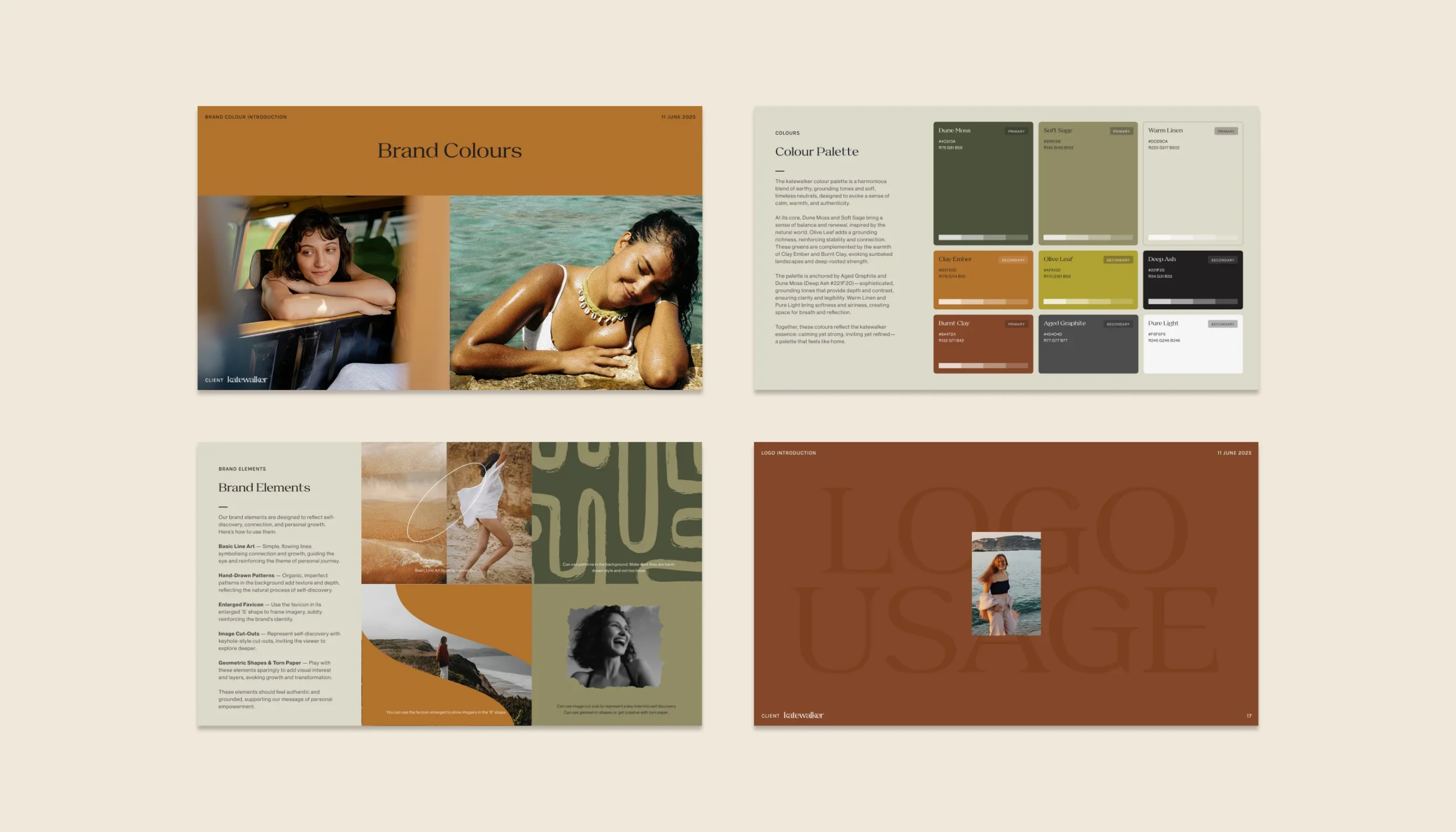 Brand identity system designed to create a clear, consistent, and memorable business presence.
