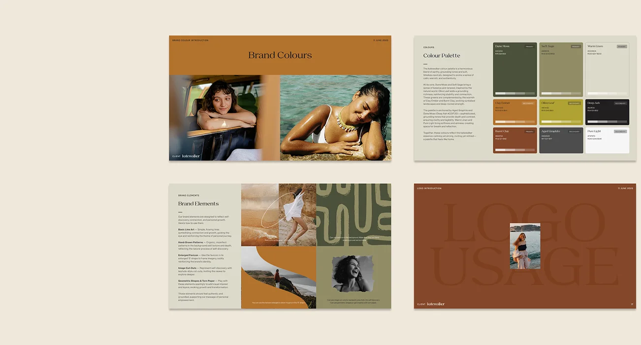 Branding project combining strategy, design, and messaging to create a stronger business identity.
