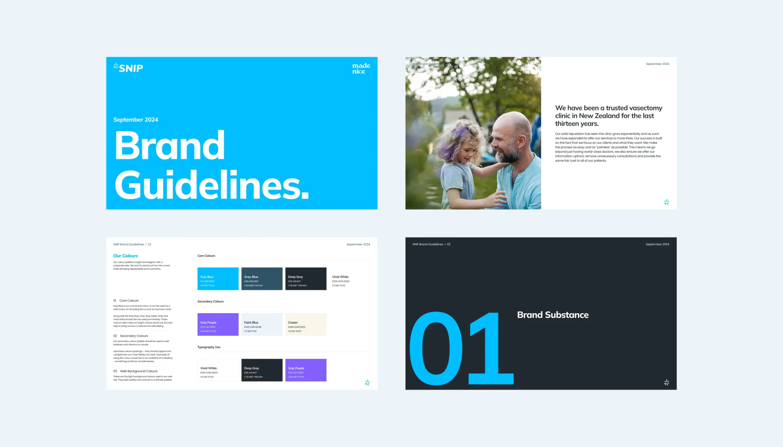Premium brand identity design featuring refined typography, polished visuals, and a cohesive design system.