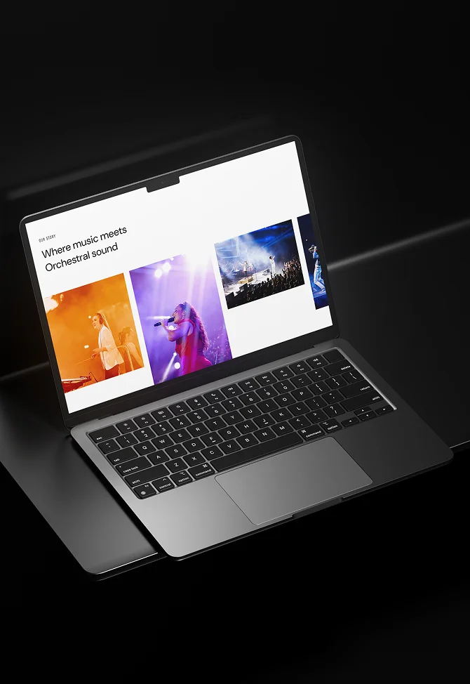 SYNTHONY Website Design and Development