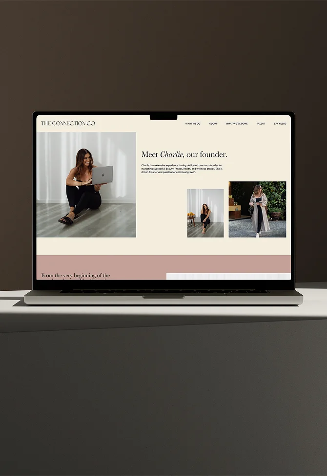 The Connection Co Website Design and Development