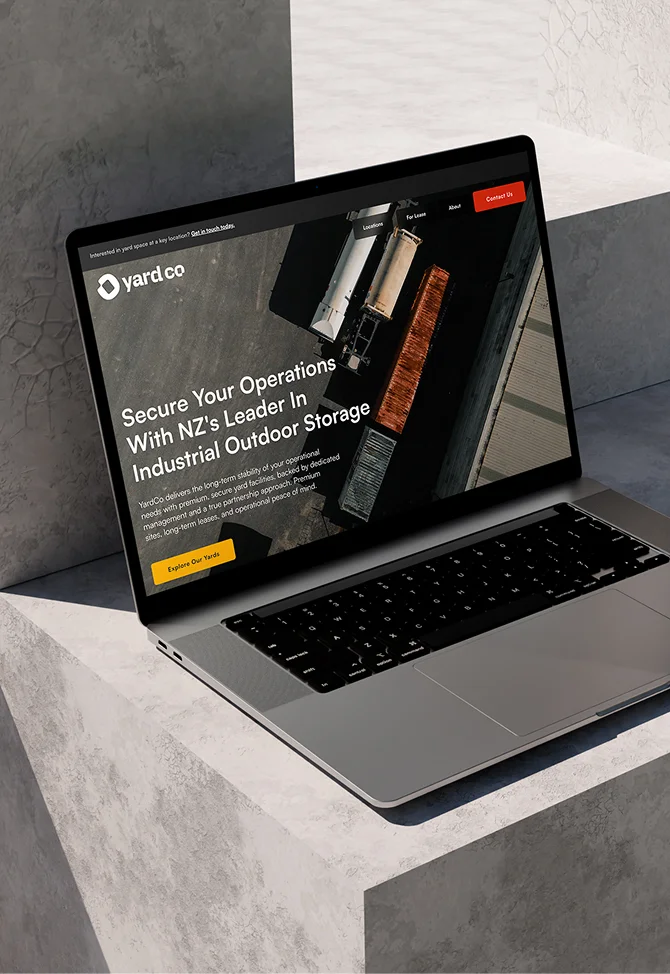 YardCo Branding, Logo, Website Design and Development