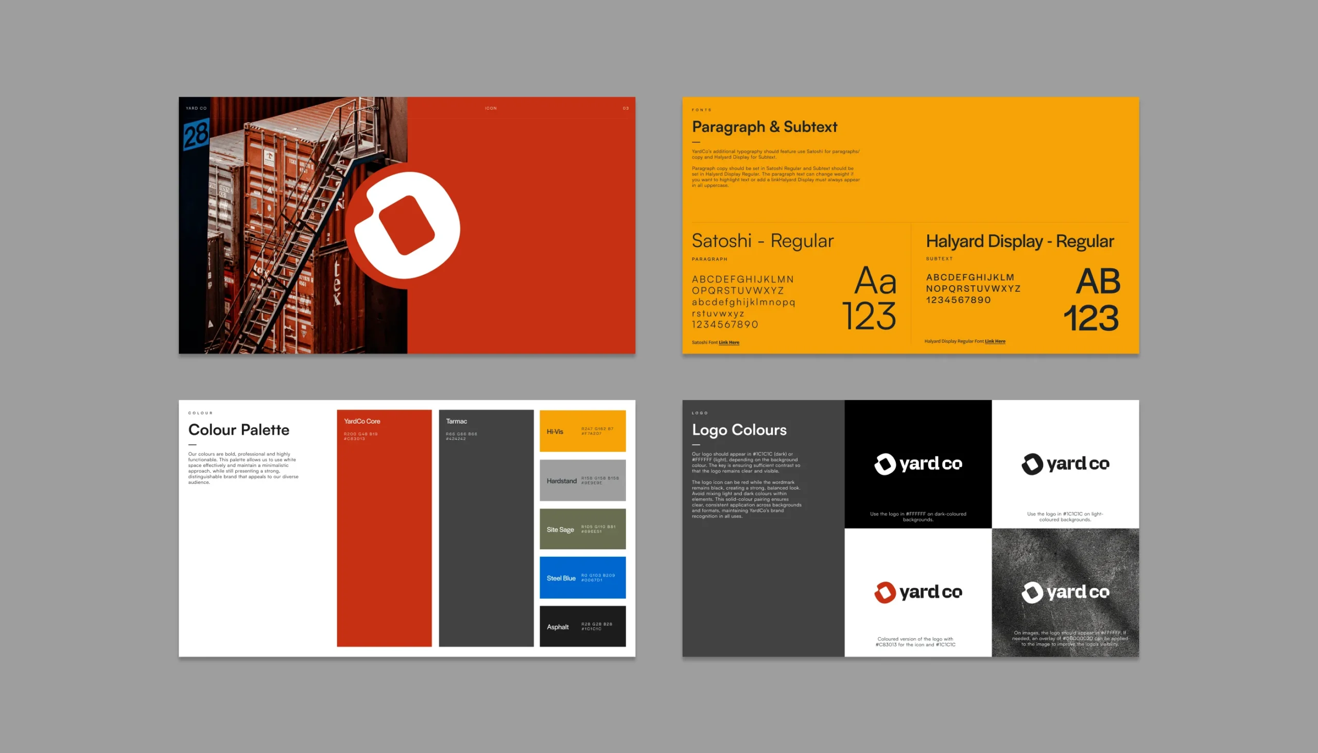 Brand identity design applied across social media templates and digital marketing assets.
