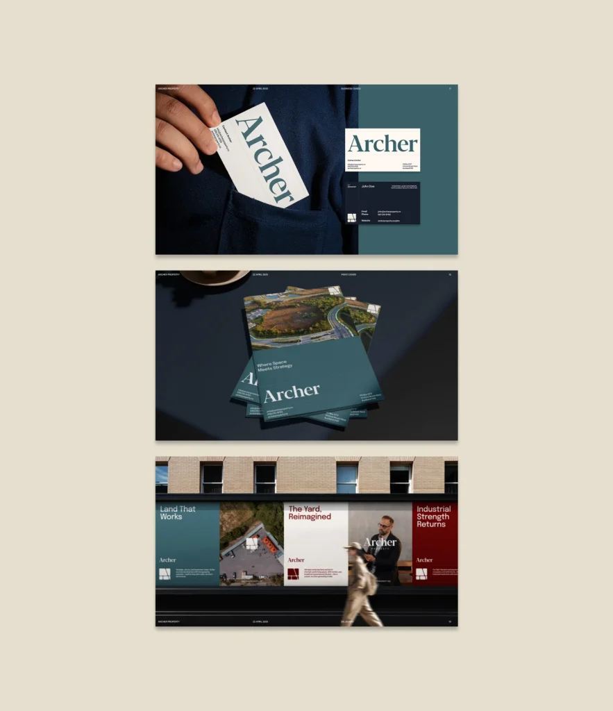 Archer Property Branding Design and Logo