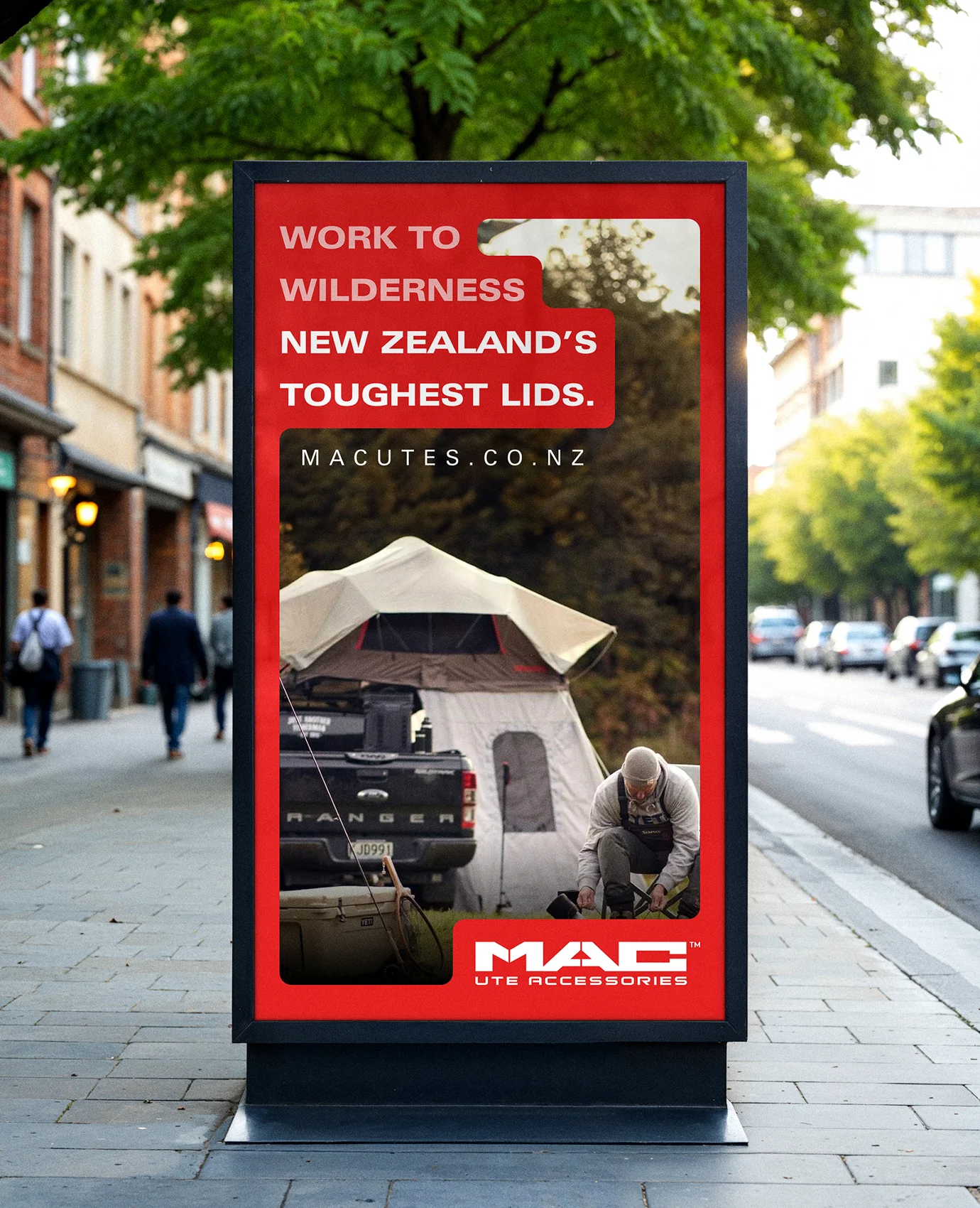 Mac Utes Billboard Design